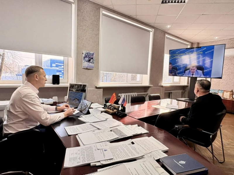 Глава Вяземского округа Олег Смоляков принял участие в областной Комиссии по предупреждению и ликвидации чрезвычайных ситуаций и обеспечению пожарной безопасности